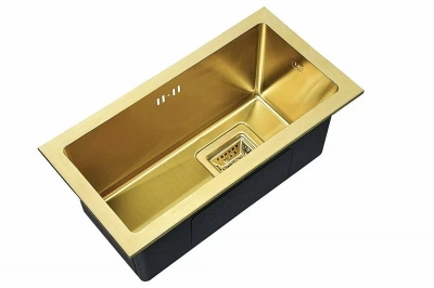 Мойка кухонная Zorg Inox SZR-2344-G Бронза