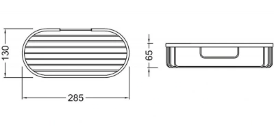 Полка Aquatek AQ4916MB черная матовая