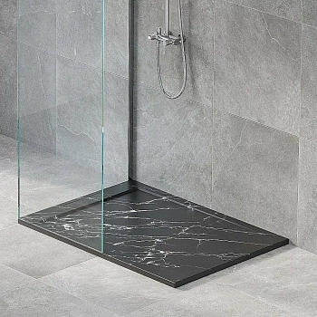 Душевой поддон RGW Stone Tray STL MB 52212812-14 80x120 черный мрамор