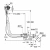 Слив перелив для ванны Grohe Talentofill 28991000