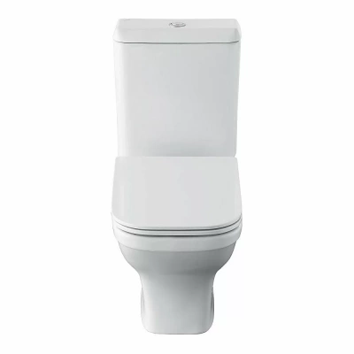 Унитаз-компакт Santek Лайн 1WH501573 безободковый, с бачком, с крышкой микролифт