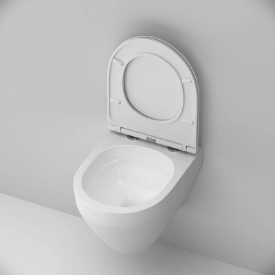 Унитаз подвесной AM.PM Spirit V2.0 C701700MWSC белый матовый, безободковый