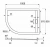 Душевой поддон Cezares TRAY AS-RH 100x80 белый