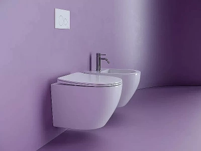 Унитаз подвесной Ceramica Nova Uno CN11001 белый, безободковый, с крышкой микролифт