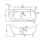 Ванна BelBagno BB05 182х75 Ванна BelBagno BB05 182х75