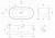 Ванна Abber Stein 170x80 AS9650 белая матовая