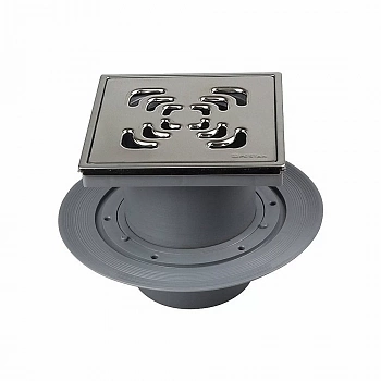 Душевой трап PESTAN Confluo Standard Vertical Square Mask 15x15 с рамкой