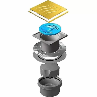Душевой трап Pestan Confluo Standard 13000160 золото