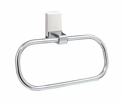 Полотенцедержатель кольцо WasserKRAFT Leine К-5031WHITE