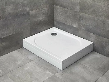 Душевой поддон со съемной панелью Radaway Delos D 4D87514-03L/R 80х75 белый