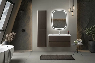 Шкаф подвесной Cezares RELAX-1500-2A-SO-GM оружейная сталь