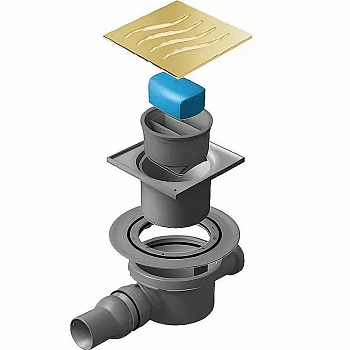 Душевой трап Pestan Confluo Standard 13000129 золото