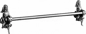 Полотенцедержатель Art&Max Athena AM-0617-T серебро