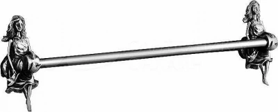 Полотенцедержатель Art&Max Athena AM-0617-T серебро
