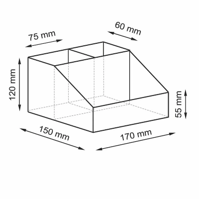 Корзина для белья WasserKRAFT Wern WB-420-S