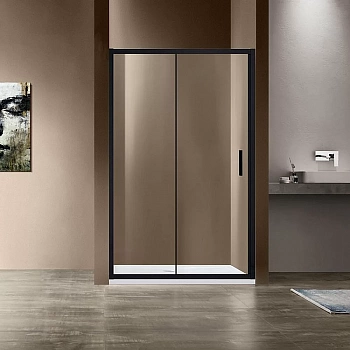Душевая дверь Vincea Garda VDS-1G150CLB 150 профиль черный/стекло прозрачное