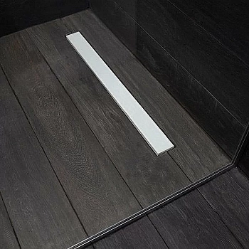 Душевой трап Pestan Confluo Board UNI 900 Frameless Line White Glass 550 с поддоном