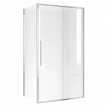 Душевой уголок Niagara Nova NG-64-13A+NG-A100-34 130х100 стекло прозрачное/профиль хром