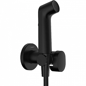 Гигиенический душ Hansgrohe Bidette 29232670 черный матовый