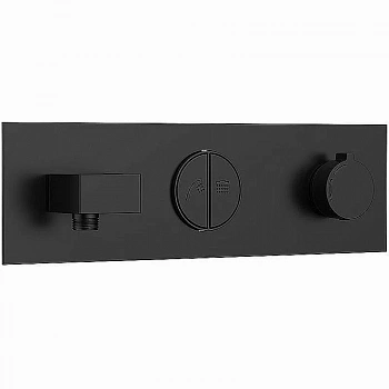 Смеситель для душа Vincea VSCV-422TMB черный матовый