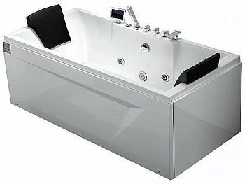 Ванна акриловая Gemy Face to You G9065 K 175x85 белая с гидромассажем
