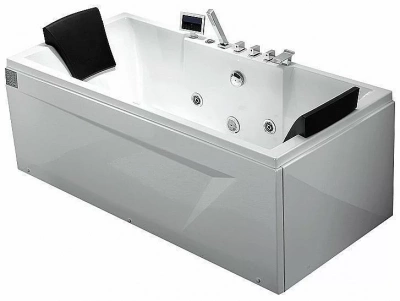 Ванна акриловая Gemy Face to You G9065 K 175x85 белая с гидромассажем