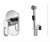 Гигиенический душ WasserKRAFT Kammel A111857
