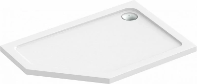 Душевой поддон Good Door Пента 120x80 правый белый