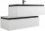 Тумба с раковиной Cezares Slider 100 SLIDER-1000-1C-SO-BO белая