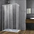 Душевой уголок Vincea SOFT VSR-3SO 110x90 хром/прозрачное