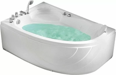 Ванна акриловая Gemy Enjoy Yourself G9009 B 150x100 белая с гидромассажем