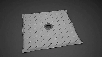 Душевая плита Radaway с компактным трапом 109x109