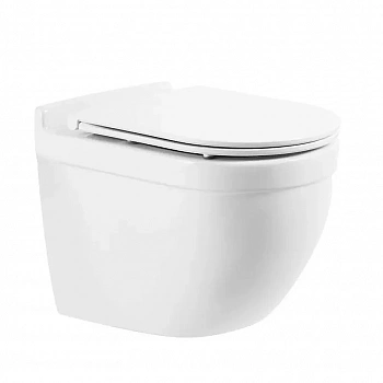 Унитаз подвесной BelBagno SENSO-R BB017CHR безободковый