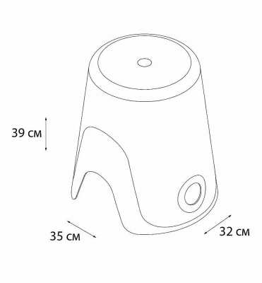 Корзина для белья FIXSEN Wendy FX-7073-89
