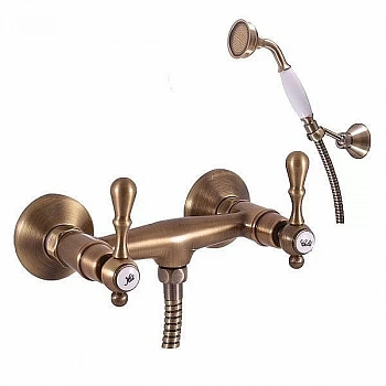 Смеситель для душа RAV-Slezak MORAVA RETRO MK480.5/2SM бронза