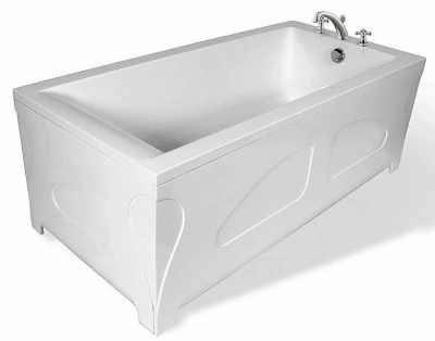 Ванна Эстет DELTA silk 170x80 белая матовая