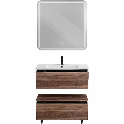 Нижняя тумба Cezares SLIDER-800-1C-PI-NA-P орех дымчатый