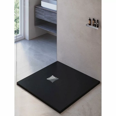 Душевой поддон RGW Stone Tray 16152099-02 90x90 графит