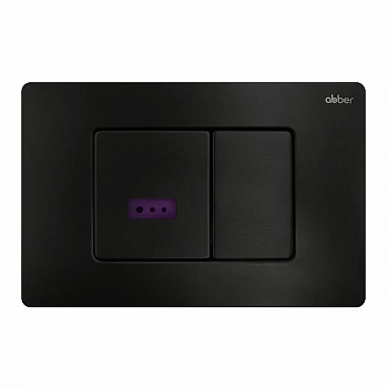 Кнопка для инсталляции ABBER AC0122SMB черная матовая