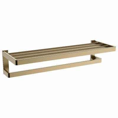 Полка для полотенец Abber WESTEN AA1758G 60 золото матовое