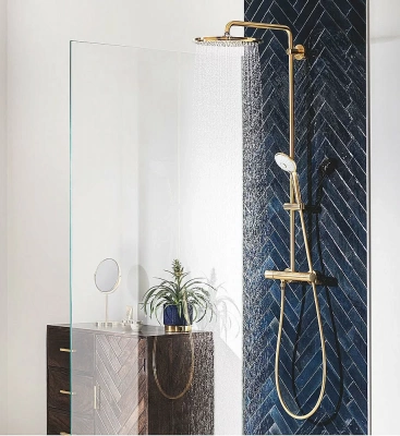 Душевая система Grohe Euphoria System 310 26075GN0 холодный рассвет матовый