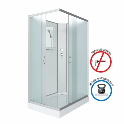 Душевая кабина Niagara Classic NG-43295-14QBK 120x90