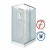 Душевая кабина Niagara Classic NG-43295-14QBK 120x90