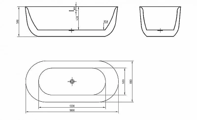 Ванна акриловая BelBagno BB706 180х80