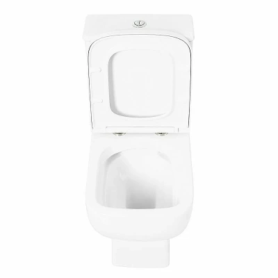 Унита-компакт BelBagno Aurora BB8604CPR/SC+BB8604T безободковый, с бачком, с крышкой микролифт