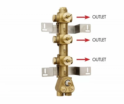 Внутренняя часть смесителя Bossini 3 Outlets Z030202000