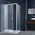 Душевой уголок Vincea ALPHA VSR-3AL 130x90 хром/текстурное