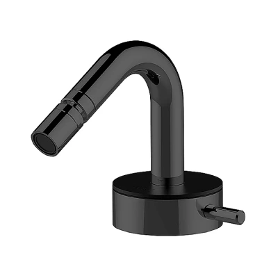 Смеситель для биде Cisal SLIM SM00155040 черный матовый