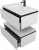 Нижняя тумба Cezares SLIDER-800-1C-PI-BO белый