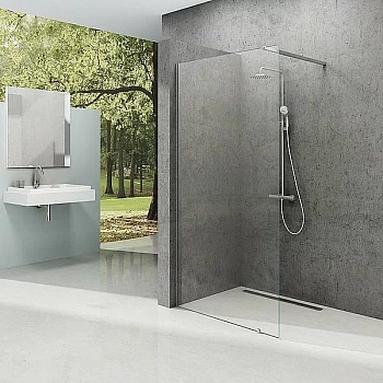 Душевое ограждение Ravak WALK-IN WALL ST 140/W SET-800 Wall стекло прозрачное/профиль хром
